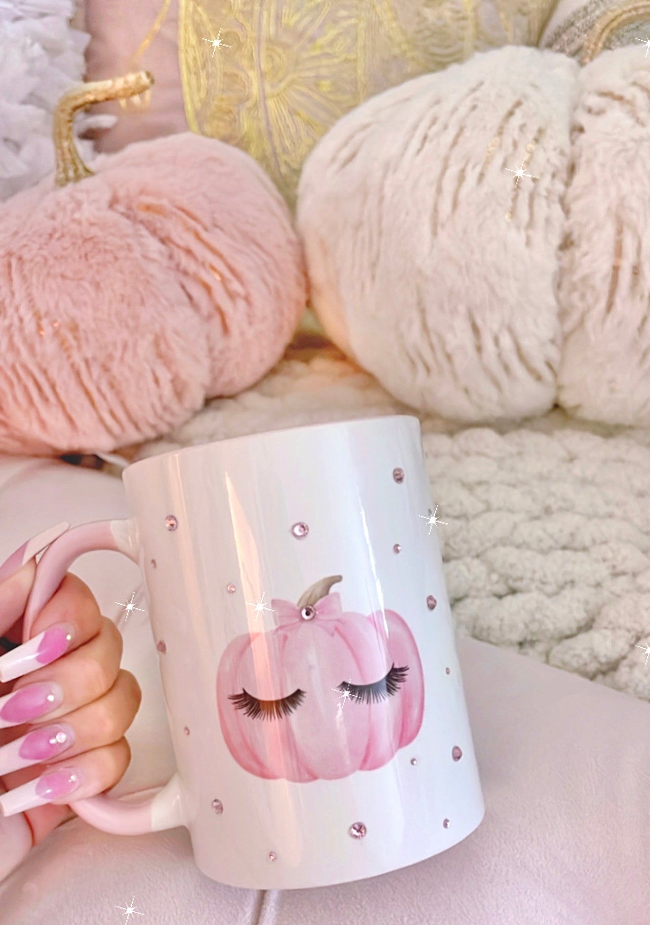 Our Coffee Bar — Pink Glitter Pumpkins
